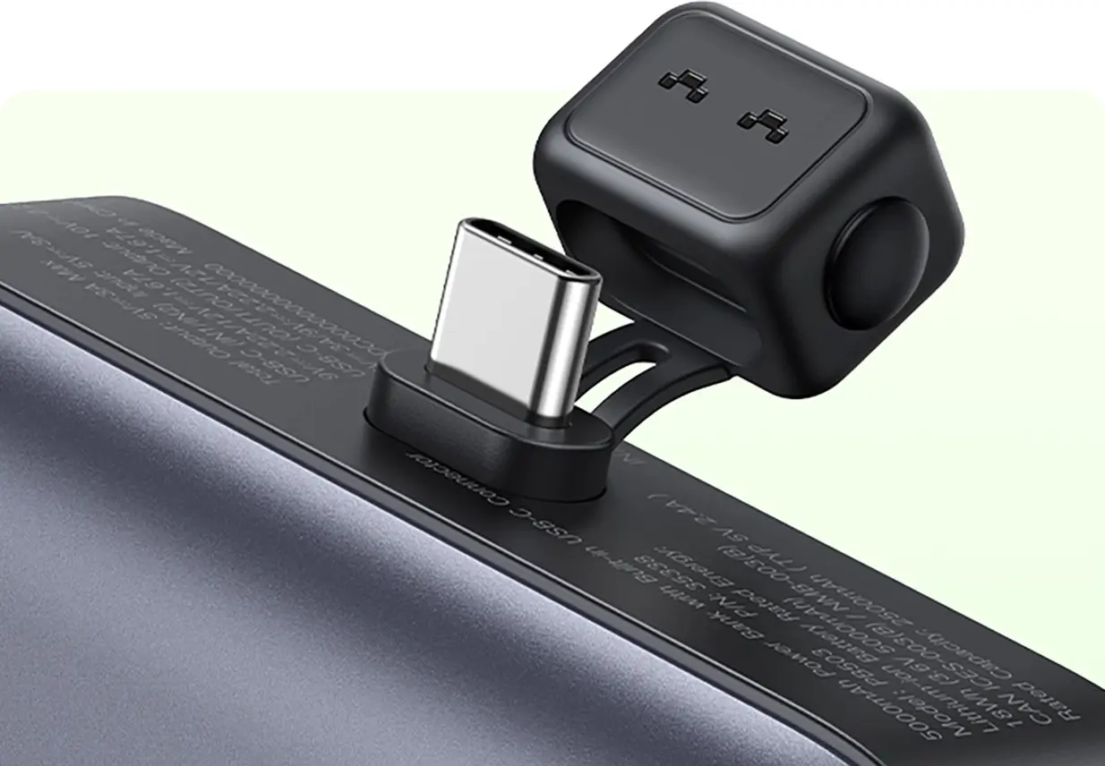 Acumulator extern universal Ugreen Nexode Mini PB503 5000mAh (Grey/Black)