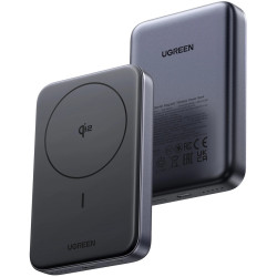 Универсальный внешний аккумулятор Ugreen Qi2 PB761 10000mAh (Gray) Thumb