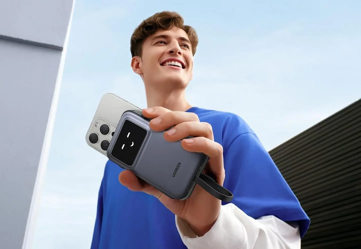 Acumulator extern universal Ugreen Uno 35603B 10000mAh (Space Grey)