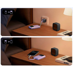 Acumulator extern universal Ugreen Uno 35604B 10000mAh (Purple) Thumb