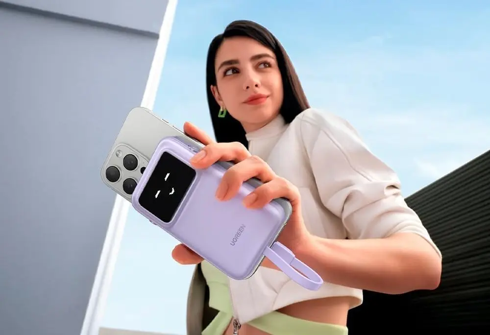 Acumulator extern universal Ugreen Uno 35604B 10000mAh (Purple)