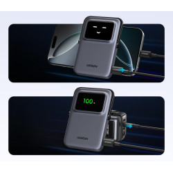 Acumulator extern universal Ugreen Uno PB571 5000mAh (Space Gray) Thumb