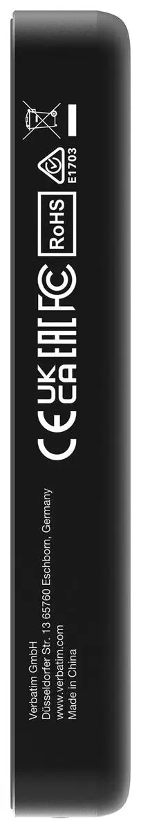 Acumulator extern universal Verbatim WPB10 10000mAh (Black) - 5