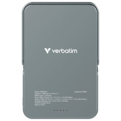 Универсальный внешний аккумулятор Verbatim WPBGS10 10000mAh (Grey) Thumb