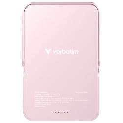Универсальный внешний аккумулятор Verbatim WPBGS10 10000mAh (Pink) Thumb