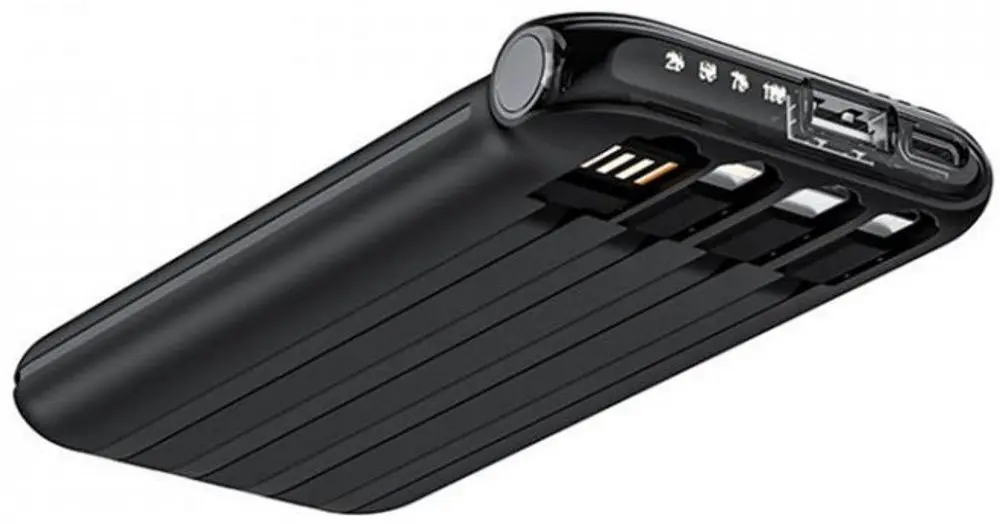 Acumulator extern universal 4in1 Vipfan F10 10000mAh (Black)