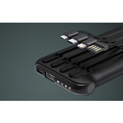 Acumulator extern universal 4in1 Vipfan F10 10000mAh (Black) Thumb