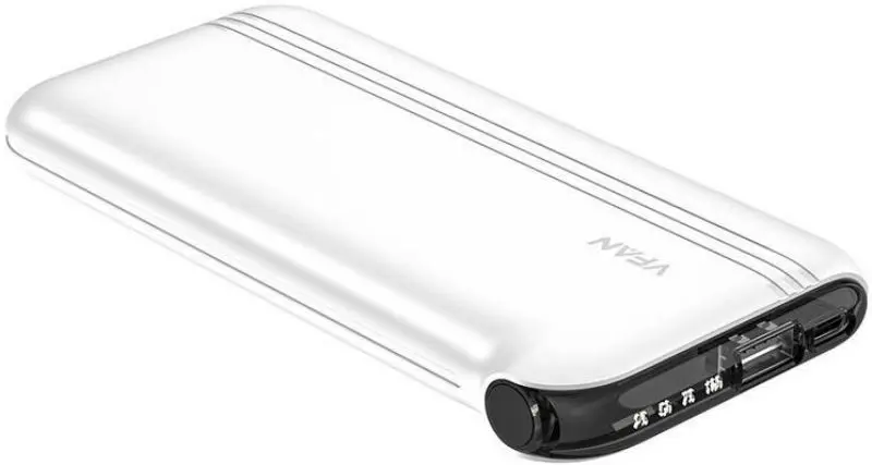 Acumulator extern universal Vipfan F10 (White)