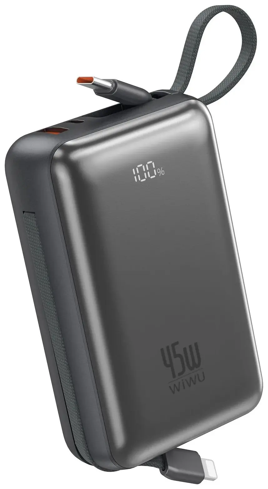 Acumulator extern universal Wiwu AS-182 Galaxy Pro Max 20000mAh (Black) - 4