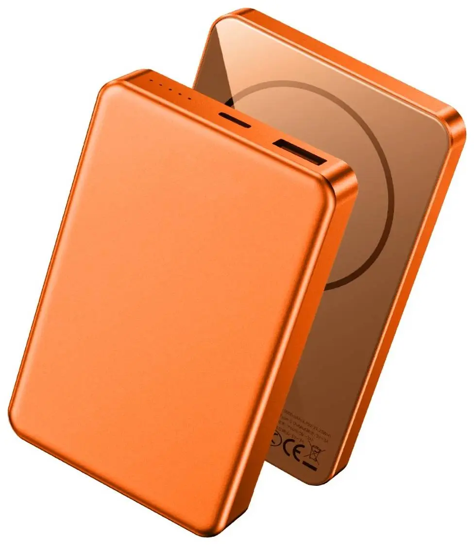 Acumulator extern universal Wiwu P15-1 10000mAh (Orange) - 2