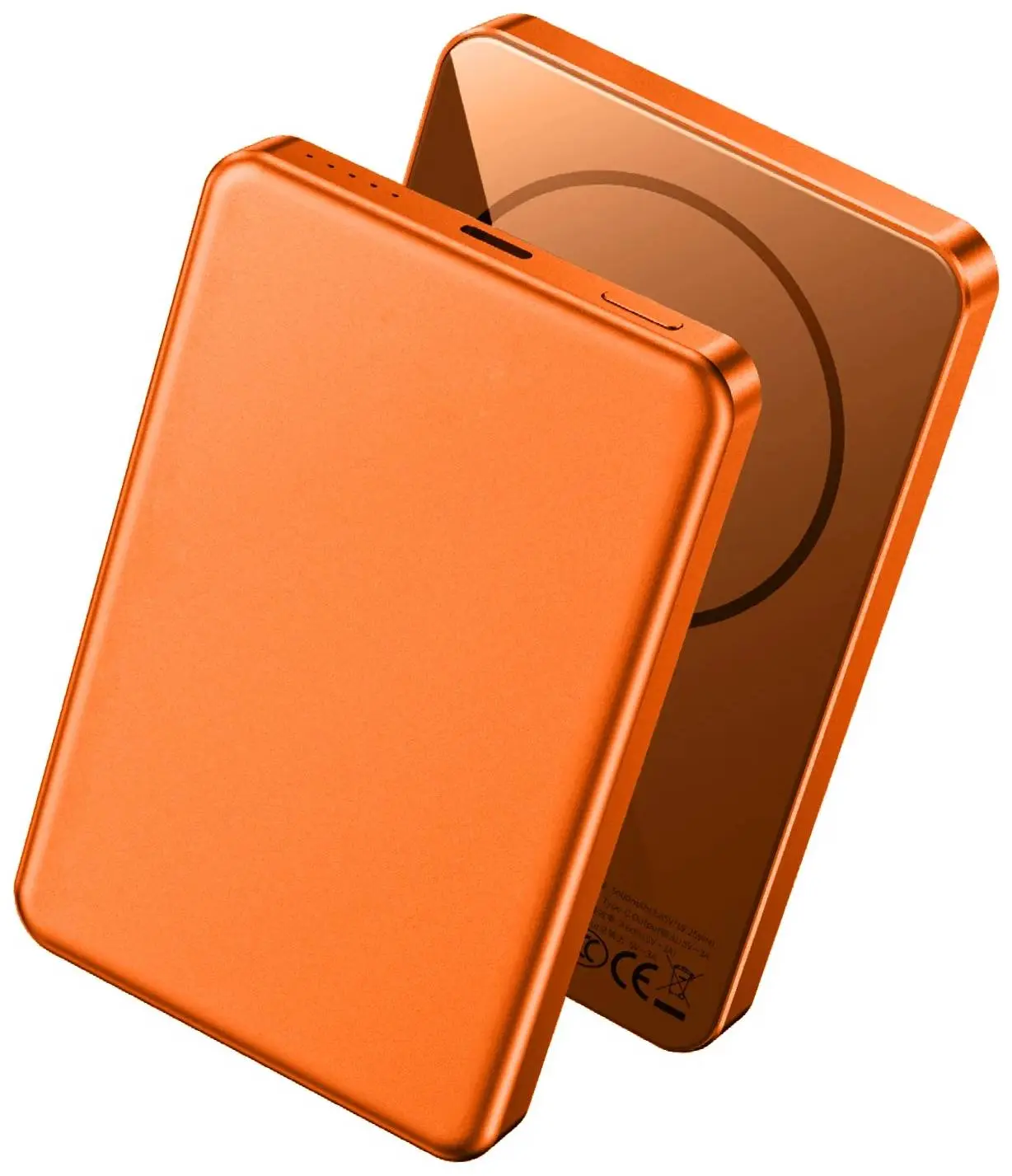 Acumulator extern universal Wiwu P15 5000mAh (Orange) - 2