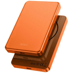 Acumulator extern universal Wiwu P15 5000mAh (Orange) Thumb