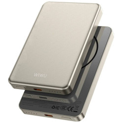 Acumulator extern universal Wiwu P15 5000mAh (Titanium Gold) Thumb