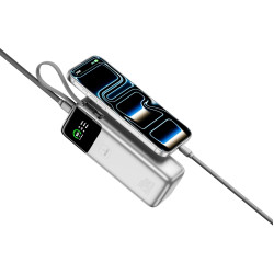 Acumulator extern universal Wiwu PM201 27000mAh (Silver) Thumb