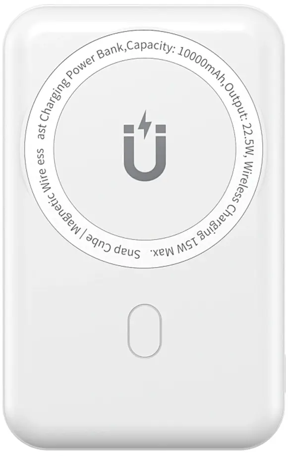 Универсальный внешний аккумулятор Wiwu Snap Cube-SC10000 (White) - 2