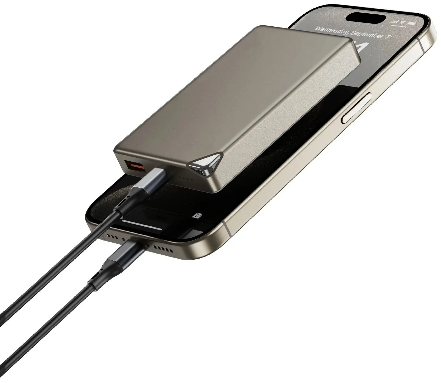 Acumulator extern universal Wiwu Wi-P020 10000mAh (Grey) - 7