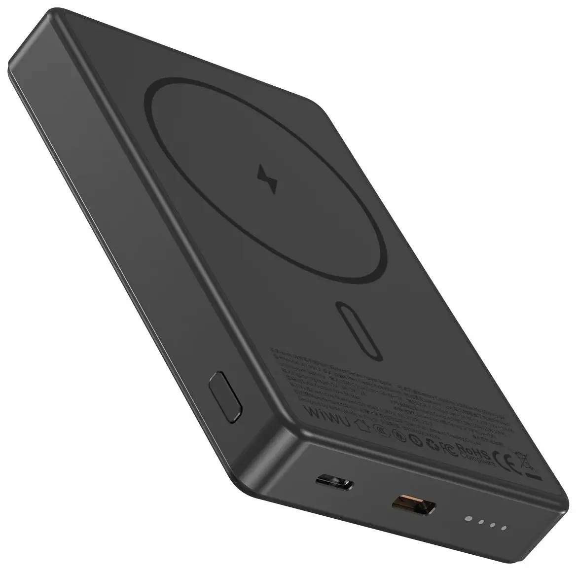 Acumulator extern universal Wiwu Wi-P073 Warriors 10000mAh (Black) - 5