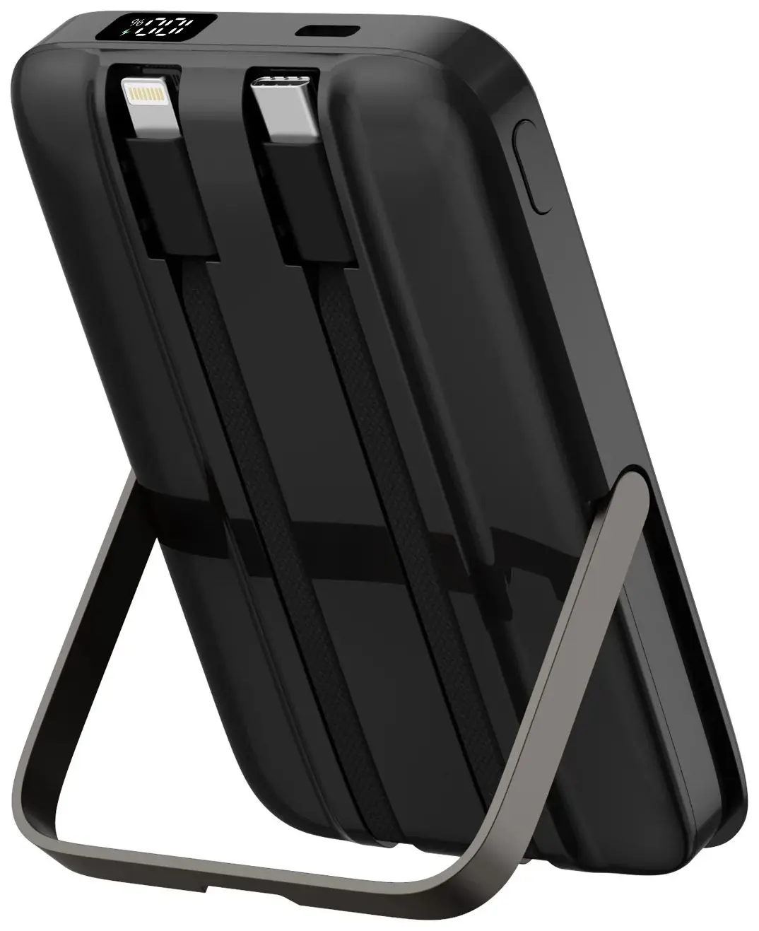 Acumulator extern universal Wiwu Wi-P077 Pioneer 10000mAh (Black) - 4