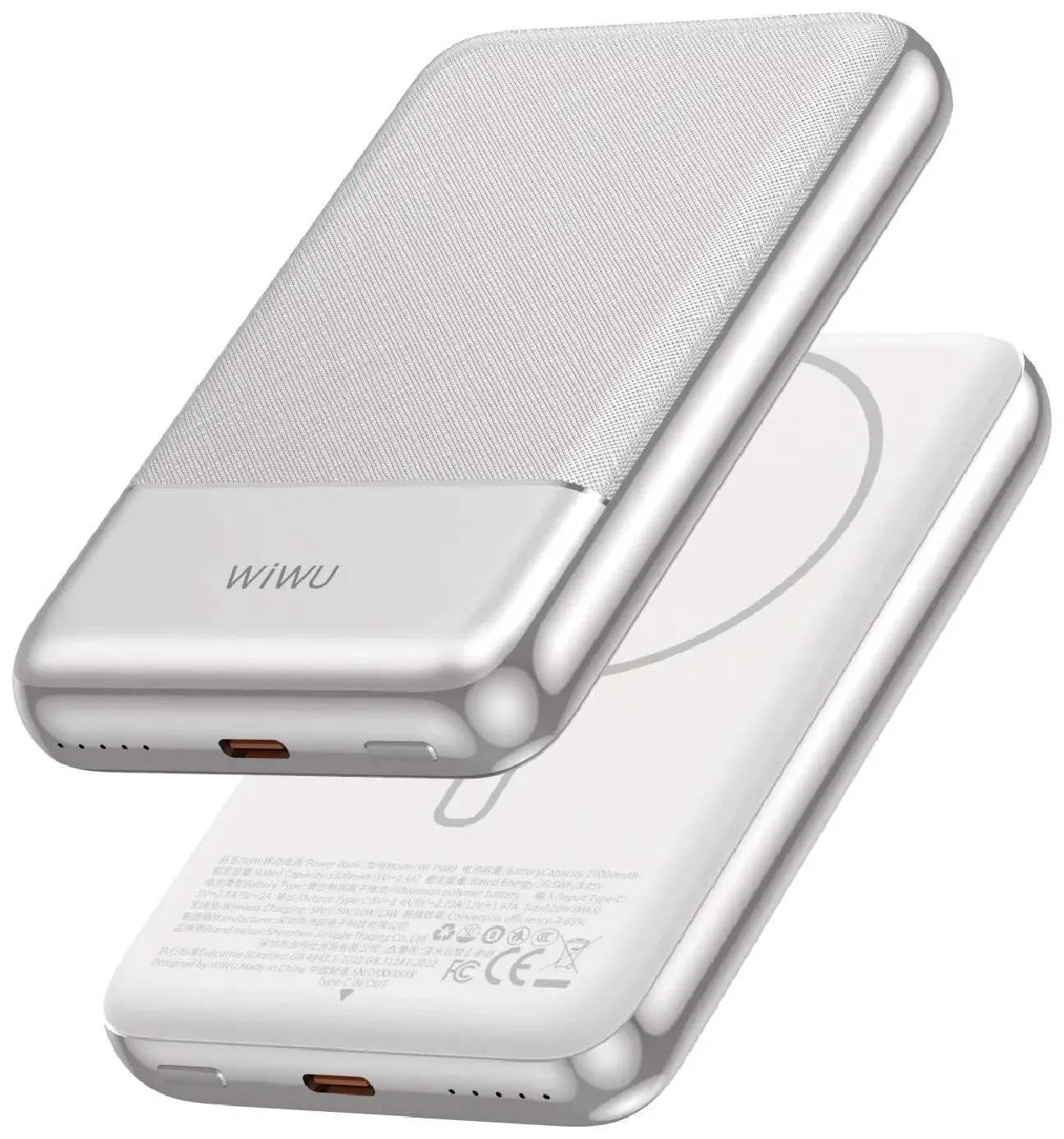 Acumulator extern universal Wiwu Wi-P089 10000mAh (Silver) - 2