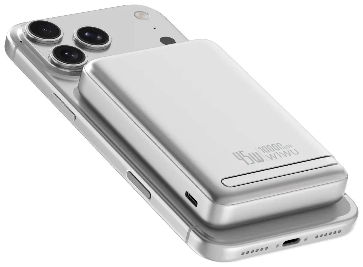 Acumulator extern universal Wiwu Wi-P090 10000mAh (Silver) - 4