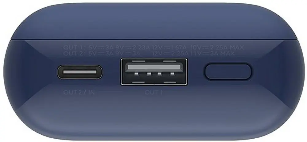 Acumulator extern universal Xiaomi Mi Pocket Version Pro 10000 mAh (Midnight Blue)