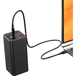 Универсальный внешний аккумулятор XO PB97 20000mAh (Black) Thumb