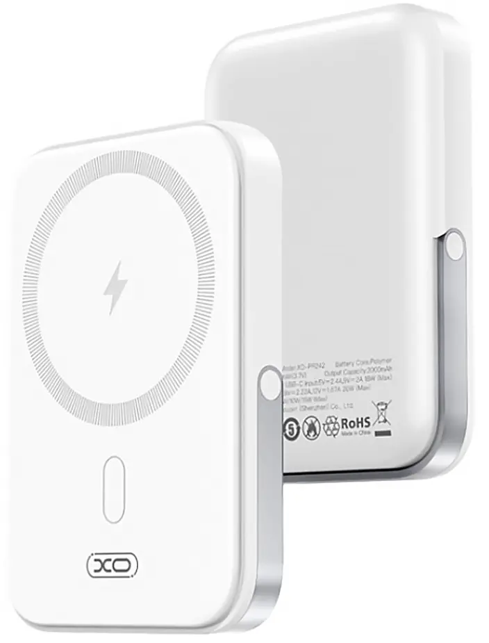 Acumulator extern universal XO PR242 5000mAh (White)