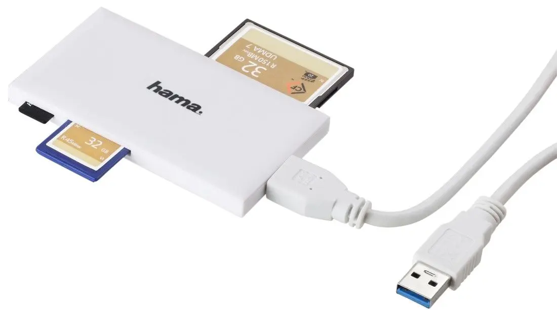 Card reader USB 3.0 Hama 181017 (White)
