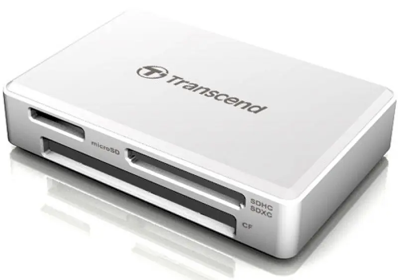 Устройство для чтения карт памяти Transcend TS-RDF8W2 (White)