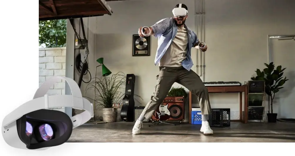 Ochelari realitate virtuala Oculus Quest 2 256GB (White) - 2