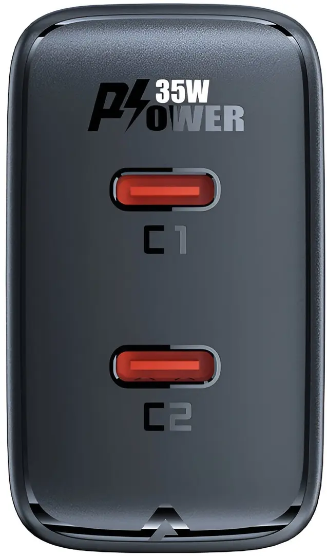 Сетевое зарядное устройство Acefast A49 PD35W GaN (Black)
