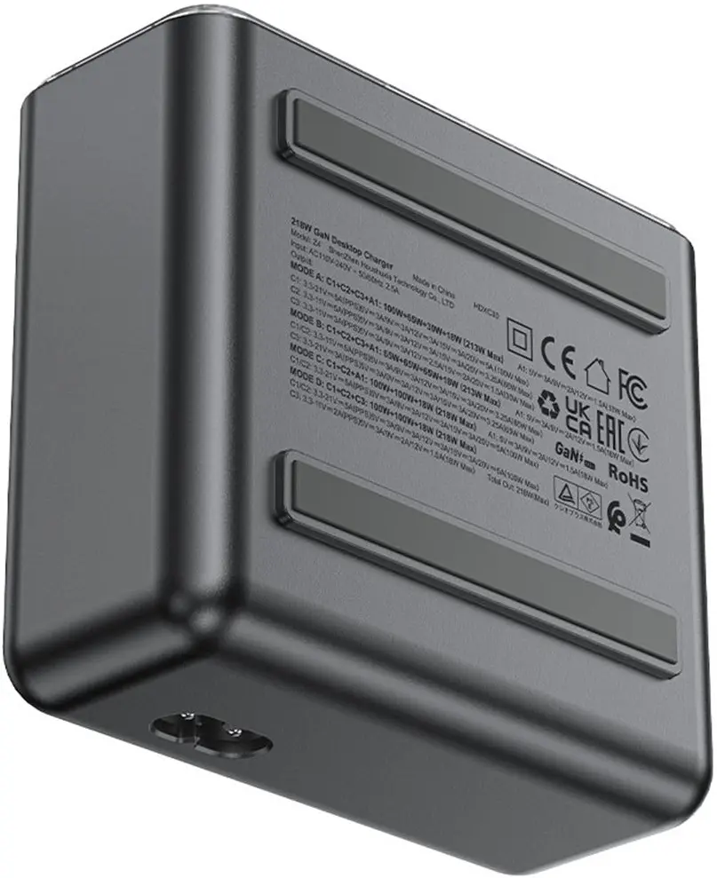 Incarcator de retea Acefast Z4 PD218W GaN (Gray)