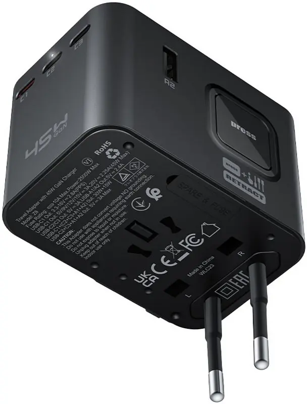 Incarcator Acefast Z8 (Black)