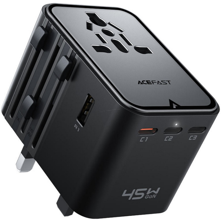 Зарядное устройство Acefast Z8 (Black)