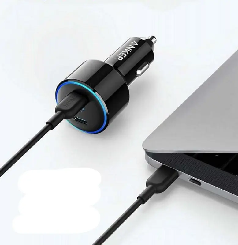 Incarcator auto Anker PowerDrive+ III Duo Origin (Black) - 3