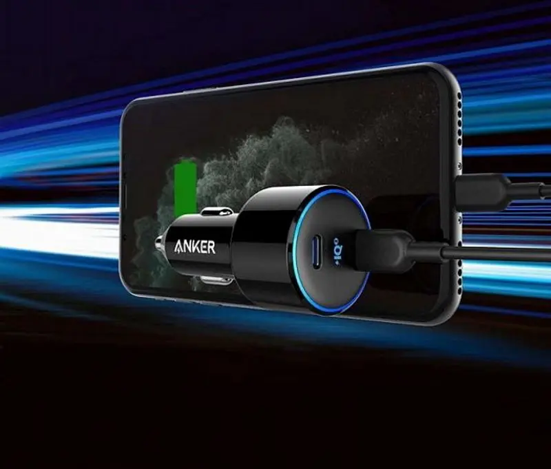 Incarcator auto Anker PowerDrive+ III Duo Origin (Black) - 4