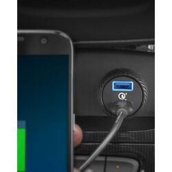 Incarcator auto Anker PowerDrive Speed 2QC (Black) Thumb