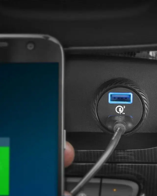 Incarcator auto Anker PowerDrive Speed 2QC (Black) - 3