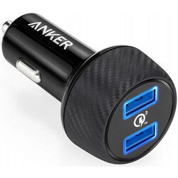 Incarcator auto Anker PowerDrive Speed 2QC (Black)