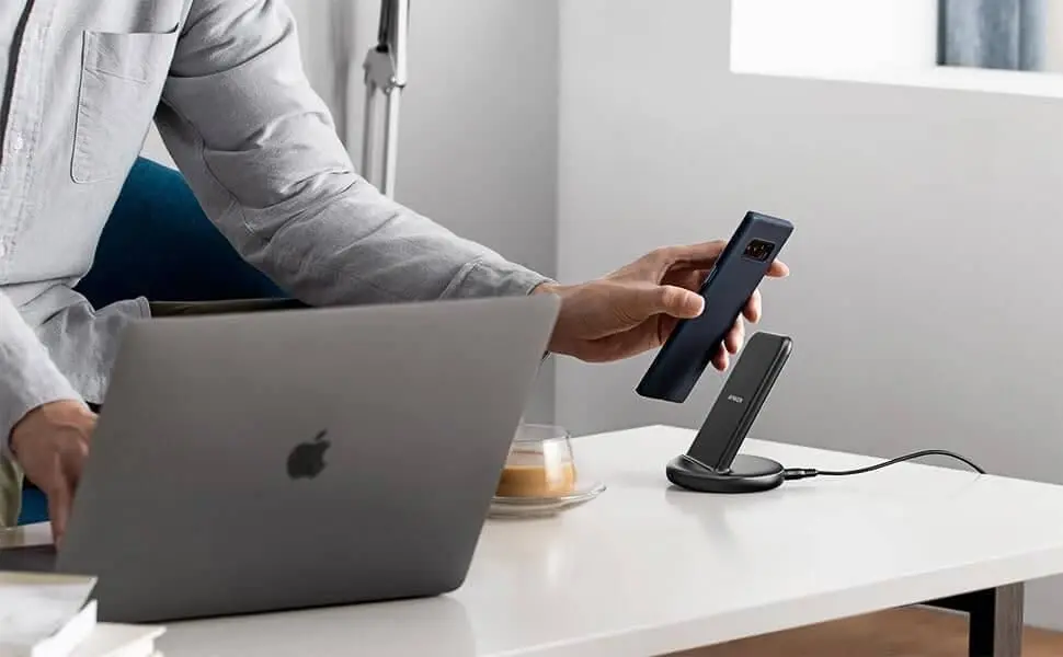 Incarcator wireless Anker PowerWave II Stand (Black) - 3