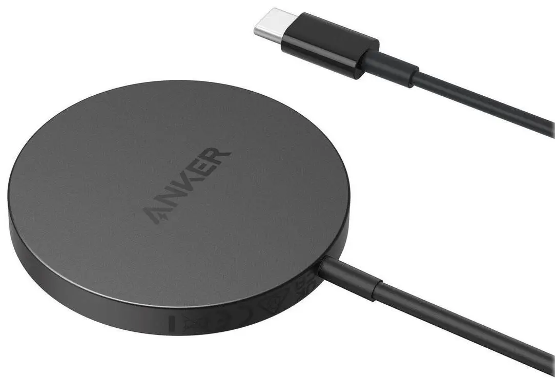 Беспроводное зарядное устройство Anker PowerWave Select+ Magnetic Pad (Grey)