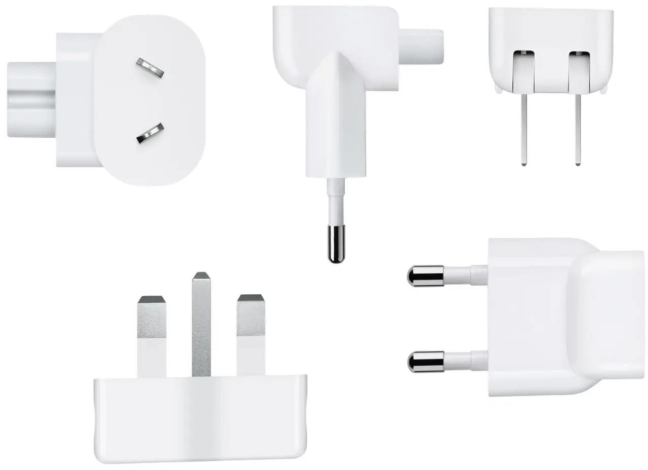 Set adaptoare de rețea Apple Travel Adapter Kit MD837 (White)