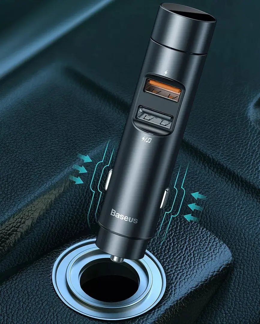 Incarcator auto Baseus CRNLZ01 (Grey)