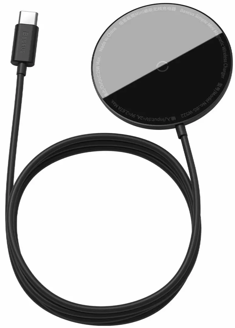 Беспроводное зарядное устройство Baseus Simple Mini WXJK-F01 (Black)