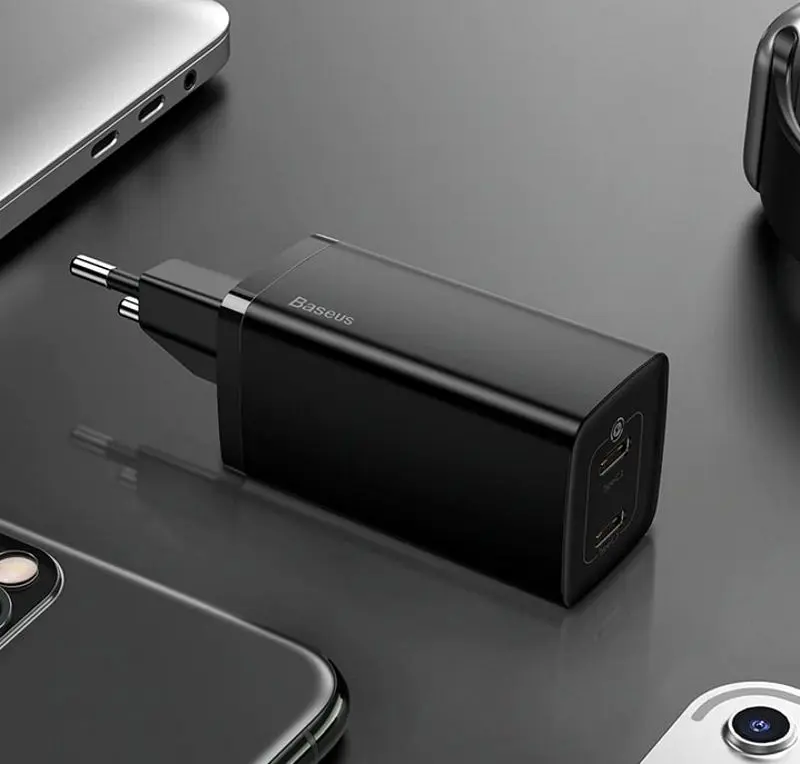 Incarcator Baseus GaN2 Lite CCGAN2L-B01 65W (Black)