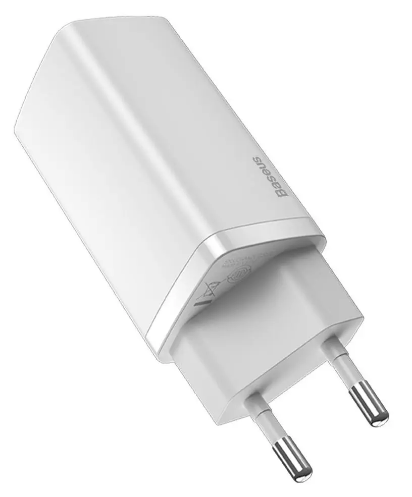 Incarcator Baseus GaN2 Lite CCGAN2L-B02  65W (White)