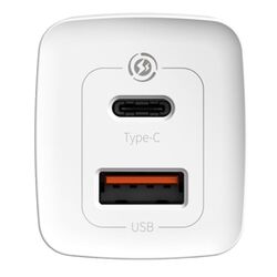 Incarcator Baseus GaN2 Lite CCGAN2L-B02  65W (White) Thumb