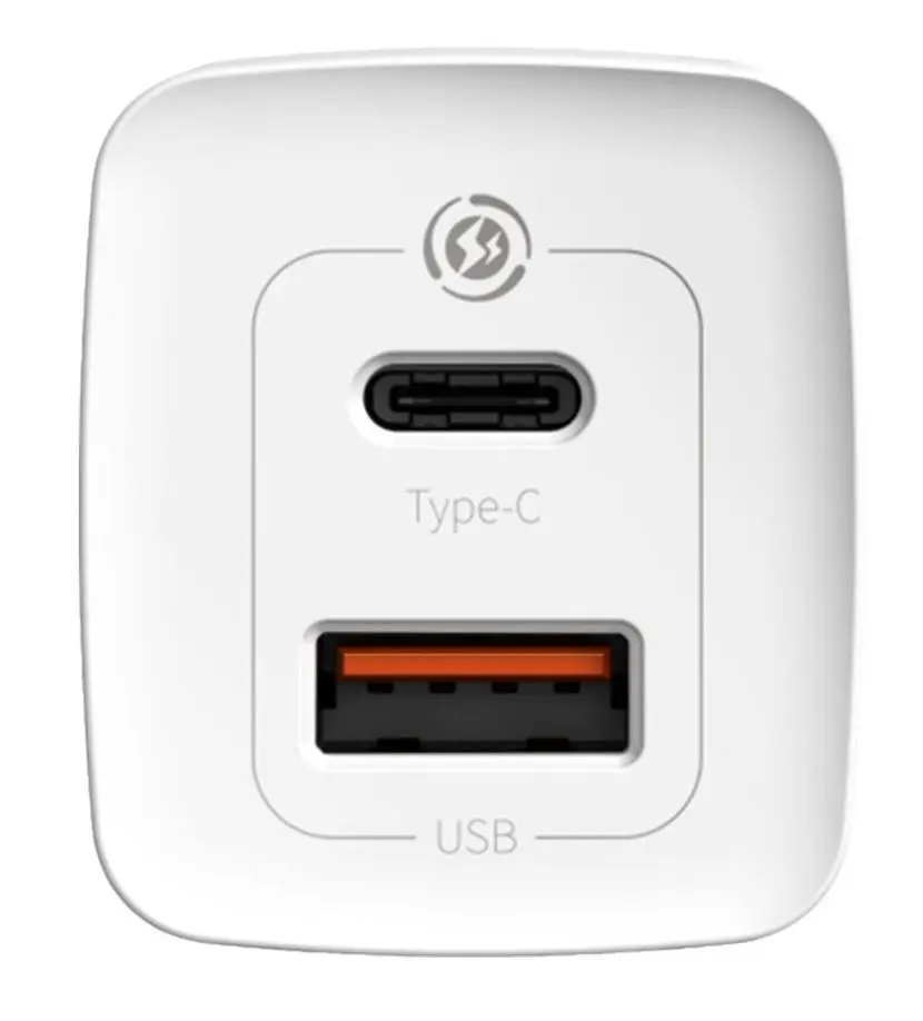 Incarcator Baseus GaN2 Lite CCGAN2L-B02  65W (White)