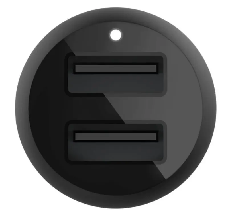 Автомобильное зарядное устройство Belkin CCD001BT1MBK + Lightning cable (Black)