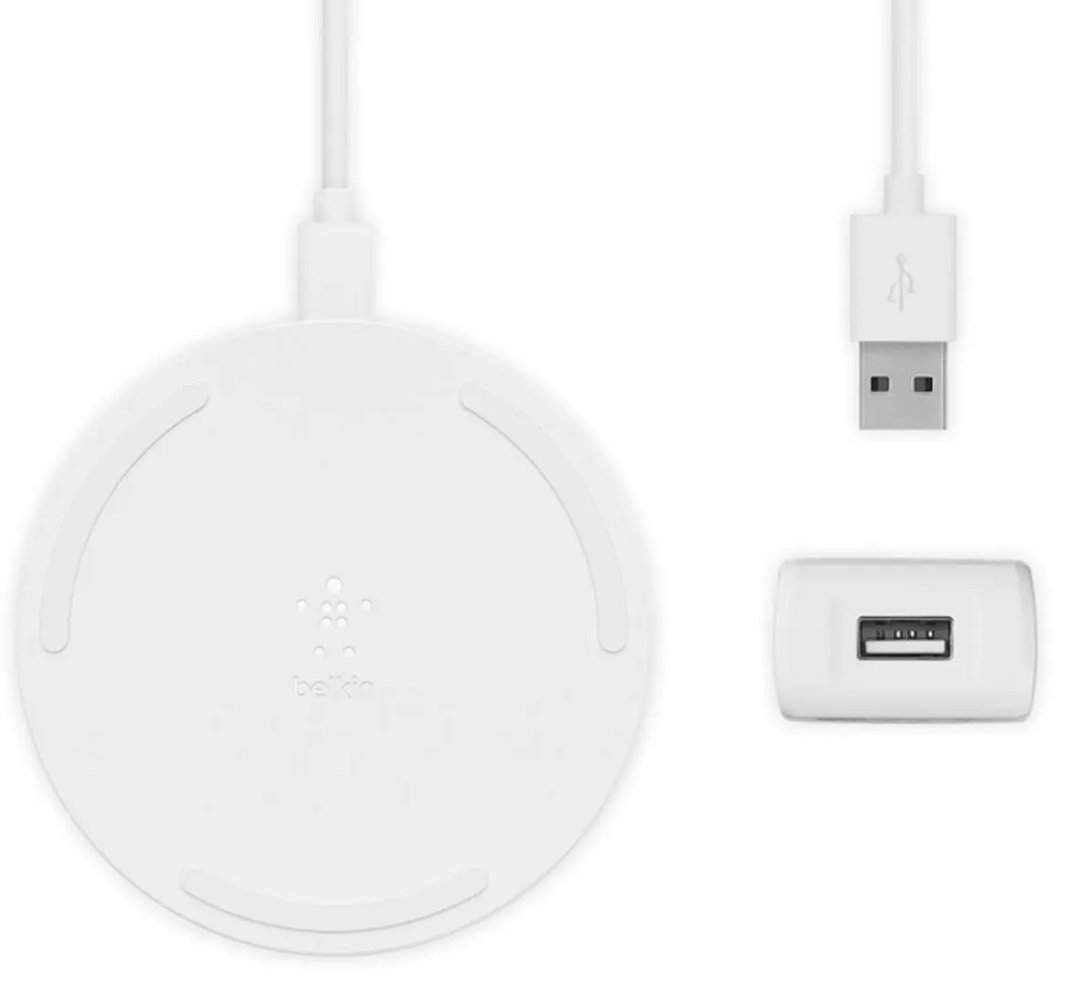 Incarcator fara fir Belkin WIA001VFWH (White)